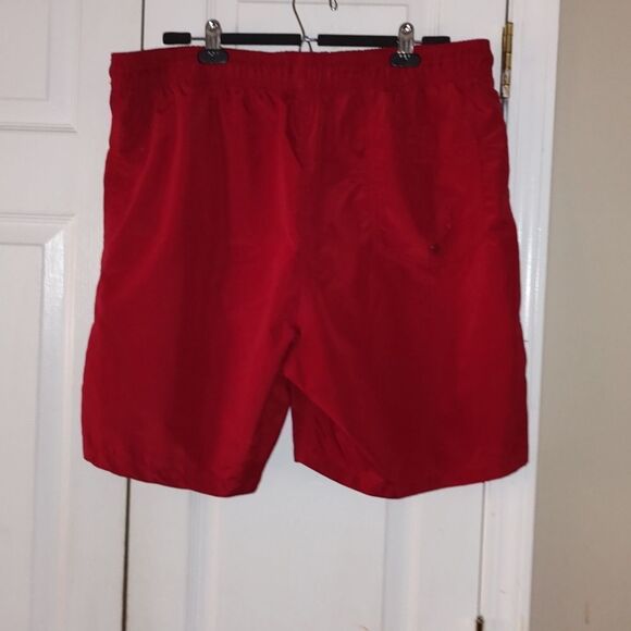 Old Navy Red Swim Trunks  Sz XXL NWOT - Picture 2 of 3